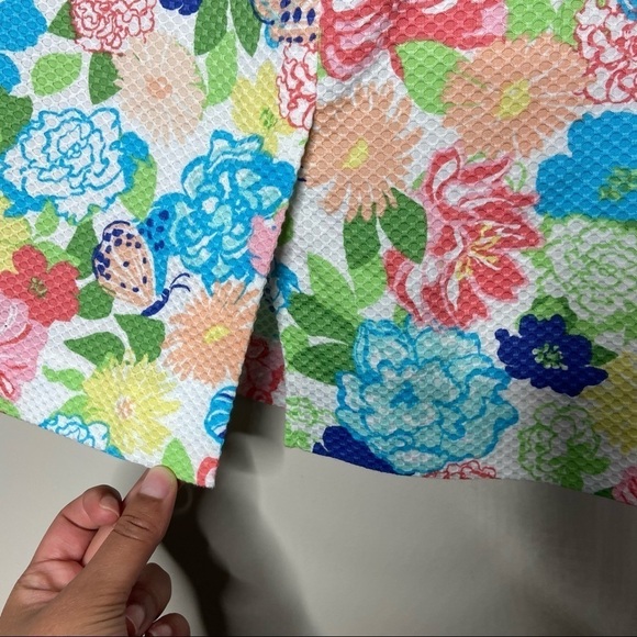 Talbots Floral Knee Length Straight Skirt - Picture 4 of 8